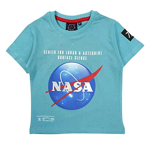 Nasa Jungen Gns4010 TMC S1-10a T-Shirt, Blau, 10 Jahre von Nasa