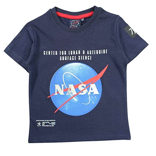 Nasa Jungen Gns4010 TMC S3-10a T-Shirt, Marine, 10 Jahre von Nasa