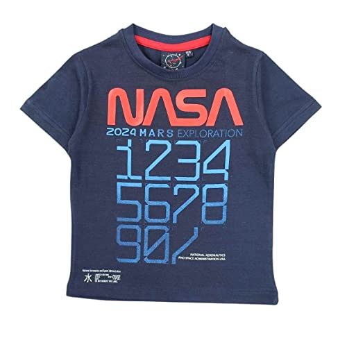 Nasa Jungen Gns4011 TMC S1-12a T-Shirt, Marine, 12 Jahre von Nasa