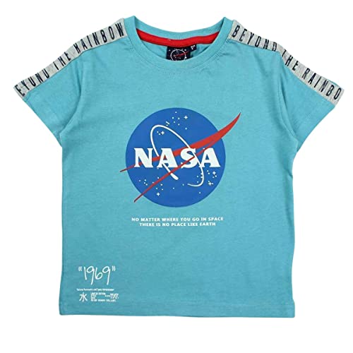 Nasa Jungen Gns4012 TMC S3-8a T-Shirt, Blau, 8 Jahre von Nasa