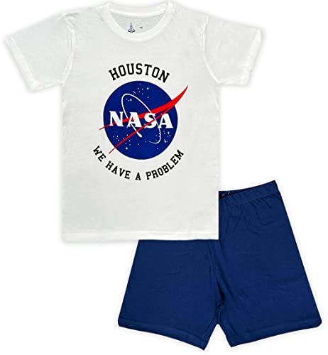 Nasa Pyjama-Set aus Baumwolle für Kinder (as3, Age, 13_Years, Regular, Blau) von Nasa