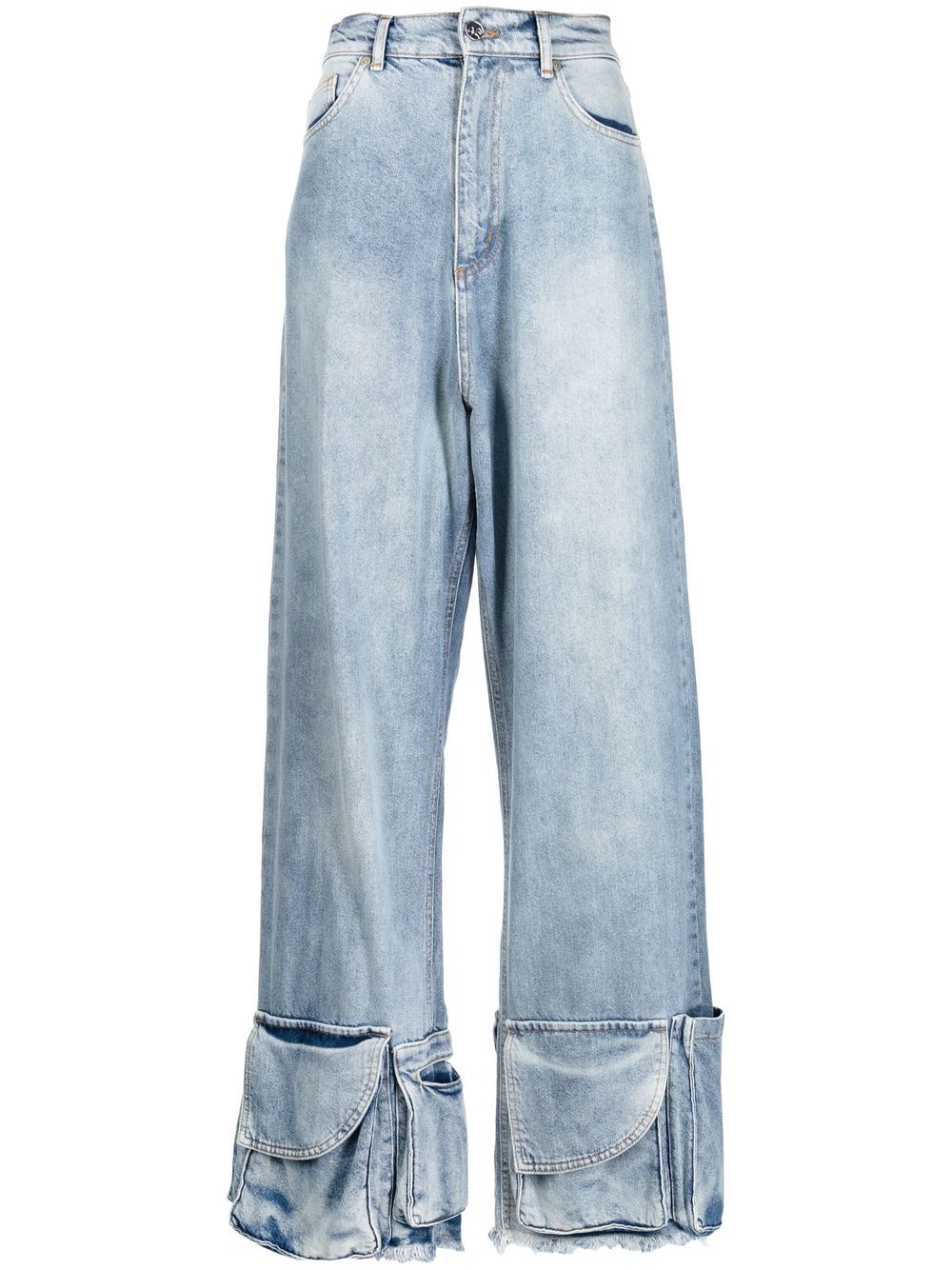 Natasha Zinko Jeans mit aufgesetzten Taschen - Blau von Natasha Zinko