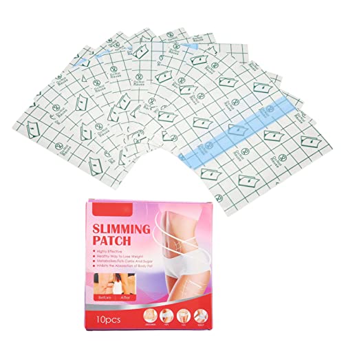10 Stück Slimming Patch Wormwood Essence Navel Patch Skin Firming Lifting Sticker Natürliche umweltfreundliche Slim Patches Bauchpflaster für das Körpermanagement von Natudeco
