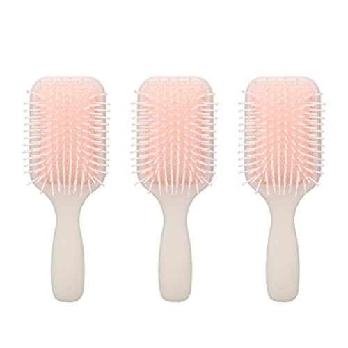 3PCS Kopfhaut Haar Massage Pinsel Kamm Nicht-slip Griff Kamm Friseur Kissen Massage Pinsel Bequem zu Bedienen Geeignet Für Styling Haar von Natudeco