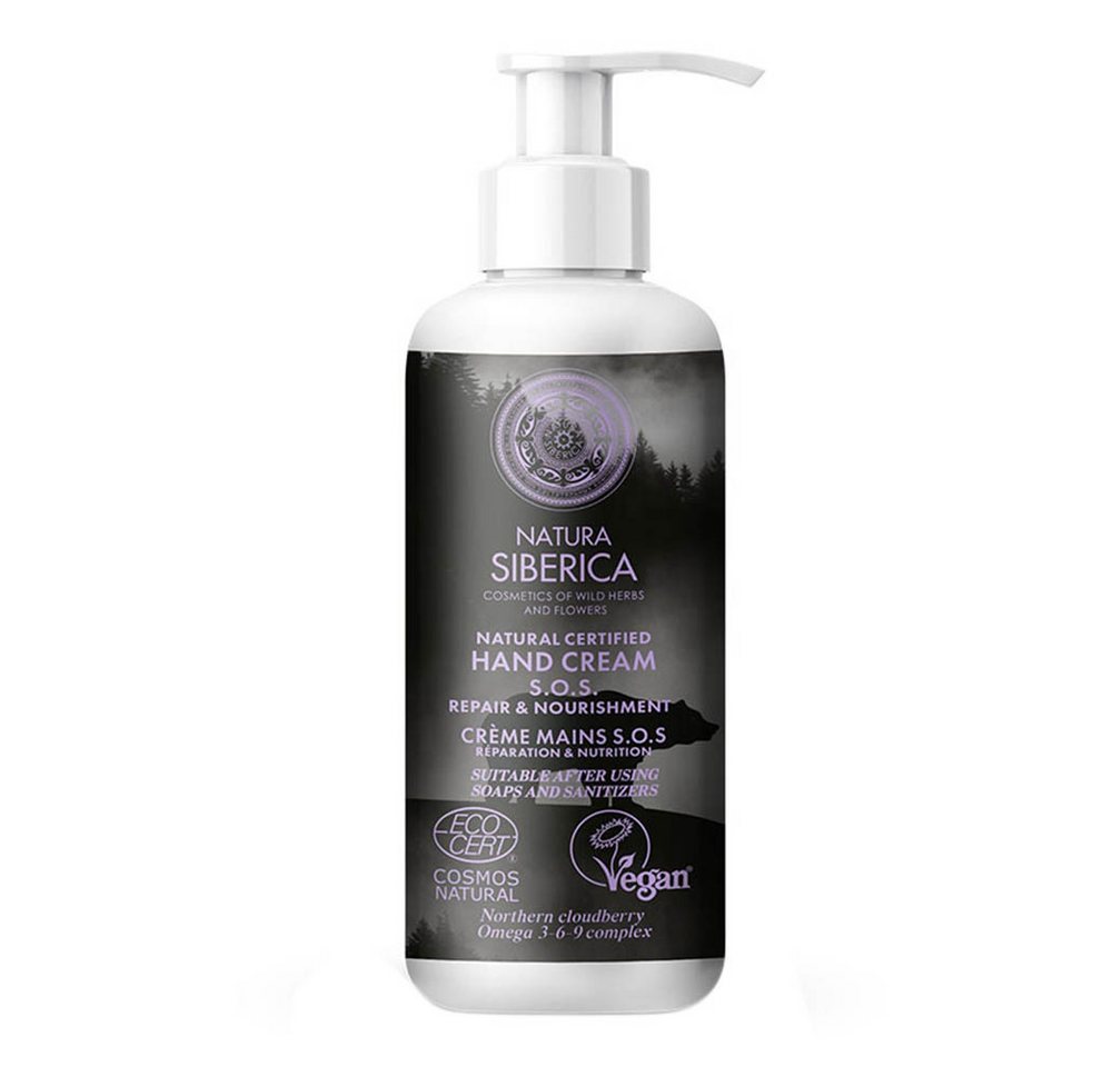 Natura Siberica Handcreme Classic S.O.S. Hand Creme Reparatur & Pflege 250ml von Natura Siberica