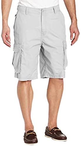 Nautica Herren Mini Ripstop Twill Cargo-Shorts, Pelikan, 54 DE von Nautica