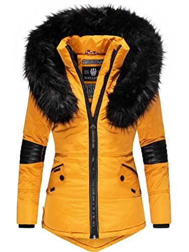 Navahoo Damen Winterjacke Steppjacke Nirvana Yellow Gr. M Navahoo Damen Winterjacke Steppjacke Nirvana Yellow Gr. M von Navahoo