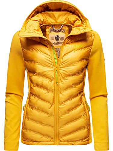 Navahoo Damen leichte Übergangsjacke Steppjacke mit Kapuze Nimm Mich Mit Yellow Gr. L Navahoo Damen leichte Übergangsjacke Steppjacke mit Kapuze Nimm Mich Mit Yellow Gr. L von Navahoo