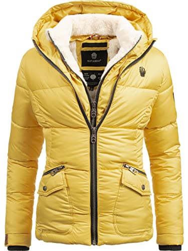 Navahoo Damen Winterjacke Steppjacke Megan Gelb Gr. XS Navahoo Damen Winterjacke Steppjacke Megan Gelb Gr. XS von Navahoo