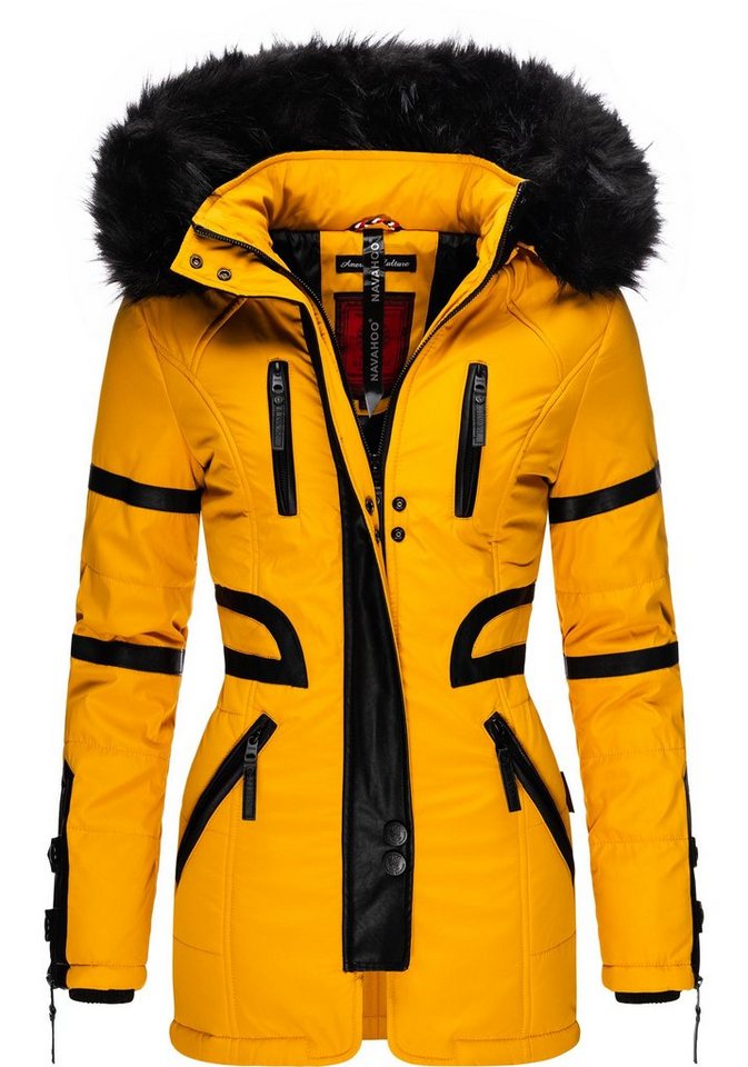 Navahoo Wintermantel Moony stylischer Damen Winter Jacke mit Kapuze Navahoo Wintermantel Moony stylischer Damen Winter Jacke mit Kapuze von Navahoo