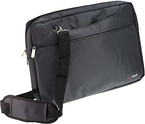 Navitech Schwarz Wasserfeste Tasche – Kompatibel mit dem Dell XPS 13 9315 13.4" Laptop von Navitech