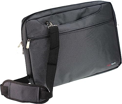 Navitech Schwarz Wasserfeste Tasche – Kompatibel mit dem ECHOAMO 10 Inch Tablet von Navitech