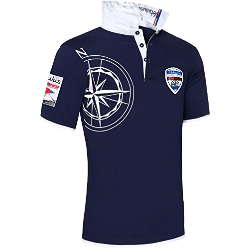 Nebulus Herren Poloshirt EGERSUND, Shirt, Sweatshirt, Polo, Navy - L von Nebulus