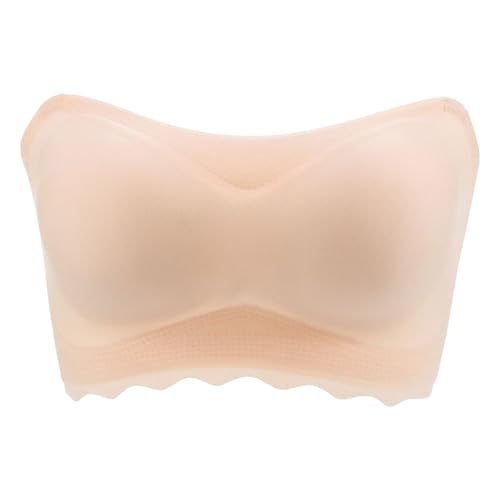 Necalisi Bandeau BH Damen Hellgelb Atmungsaktive Nahtlose Tube Top Trägerlosen Bandeau-BH Bequeme Unterwäsche BHS für Frauen Ohne Buegel Push up BH Dirndl 110 B Necalisi Bandeau BH Damen Hellgelb Atmungsaktive Nahtlose Tube Top Trägerlosen Bandeau-BH Bequeme Unterwäsche BHS für Frauen Ohne Buegel Push up BH Dirndl 110 B von Necalisi