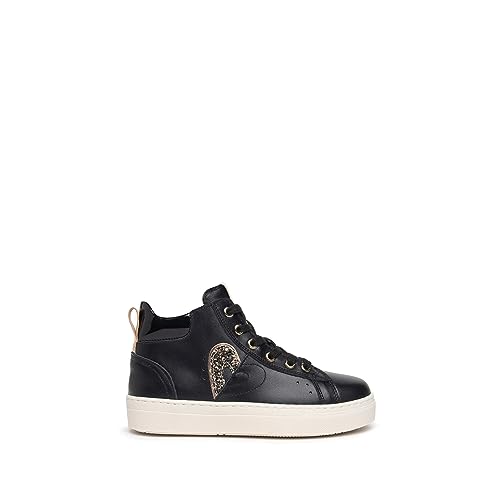 Nero Giardini I332721F Teen Sneaker für Mädchen aus Leder, Schwarz , 31 von Nero Giardini