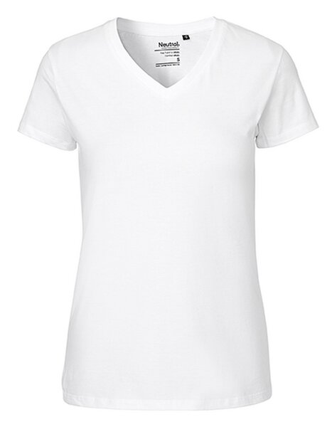 Neutral® Damen T-Shirt von Neutral Bio Baumwolle V-Neck von Neutral®