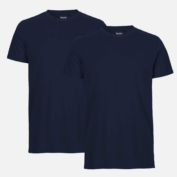 NEUTRAL® Doppelpack Herren Bio Tshirt - Bio Baumwolle von Neutral®