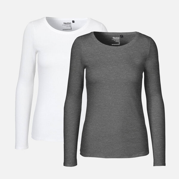 Neutral® Doppelpack Long Sleeve Shirt - Bio-Baumwolle von Neutral®