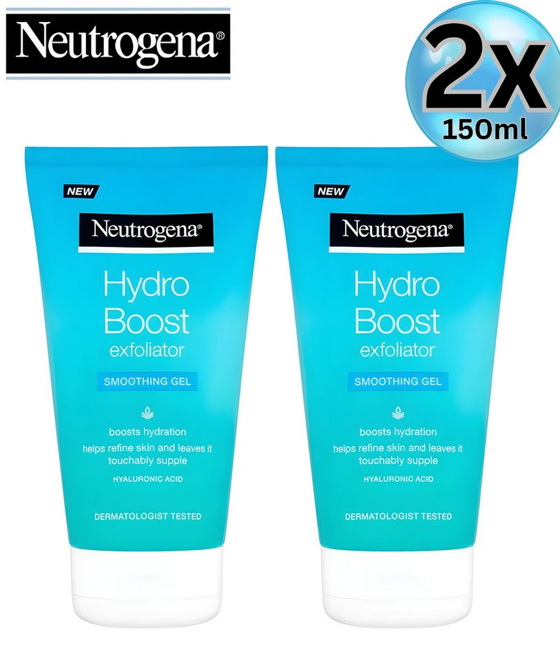 Neutrogena Gesichtsgel Hydro Boost Peeling-Gel, 2er Pack (2x 150ml) von Neutrogena