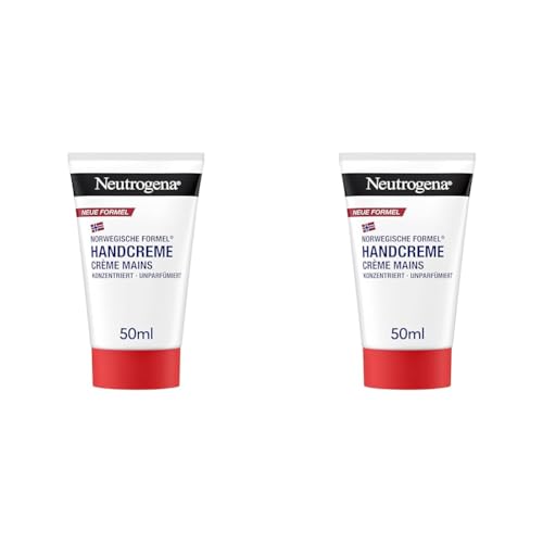 Neutrogena Handcreme, unparfümiert, 50 ml (Packung mit 2) von Neutrogena