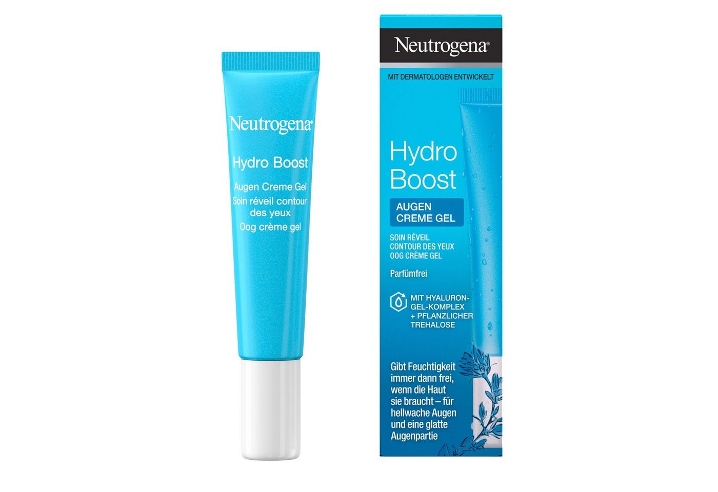 Neutrogena Nachtcreme Neutrogena Hydro Boost Belebendes Augen Creme Gel 6er-Pack (6x 15ml) von Neutrogena