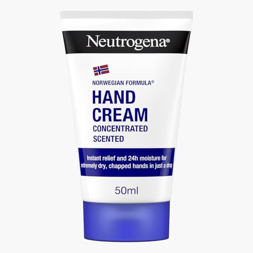 Neutrogena Norwegische Formel konzentrierte Handcreme für sehr trockene Hände, parfümiert, 50ml von Neutrogena