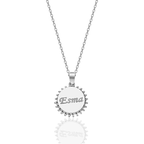 Nevamkette Kette Damen : 925 Silber Elegante Goldkette damen, Stilvoller Damen Schmuck, Vielseitige Halskette - Geschenk - Halskette Damen von Nevamkette