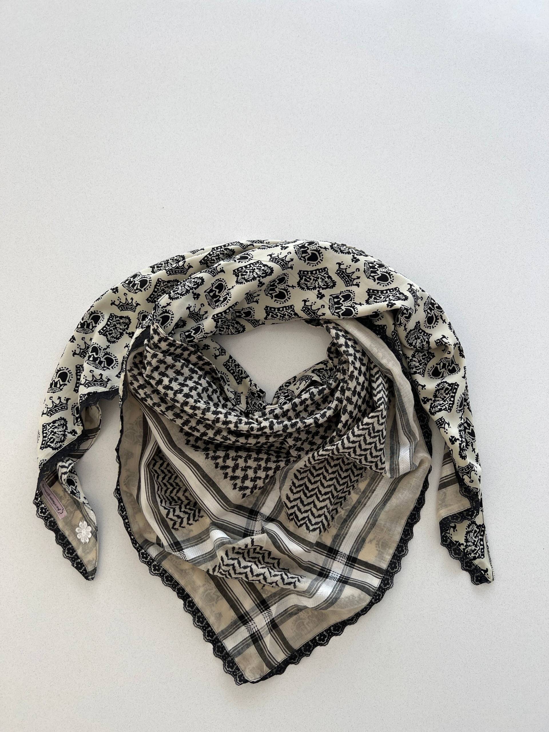 Dreickstuch Für Damen/Wendetuch/xl Tuch/Palituch von Neverwithoutmyscarf