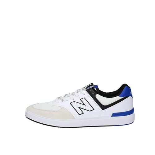 New Balance 574 Court White/Royal US Men's 10.5, Women's 12 Medium von New Balance