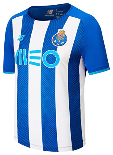 New Balance Herren Fc Porto Home Short Sleeve Jersey 2021/2022 Unterhemd, S von New Balance