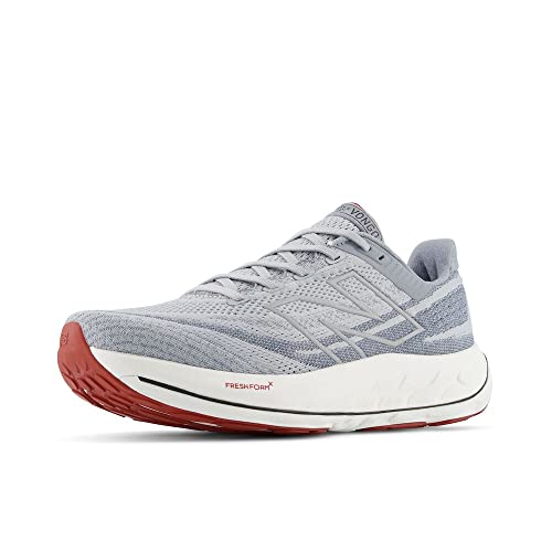 New Balance Herren Fresh Foam X Vongo V6 Laufschuh, Aluminiumgrau/Ziegelrot, 43 EU von New Balance