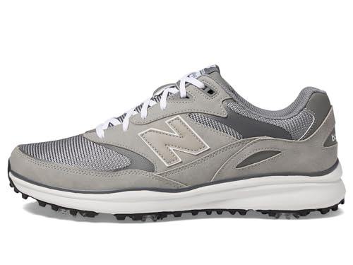 New Balance Herren Heritage Golfschuh, GRAU, 50 EU X-Weit von New Balance