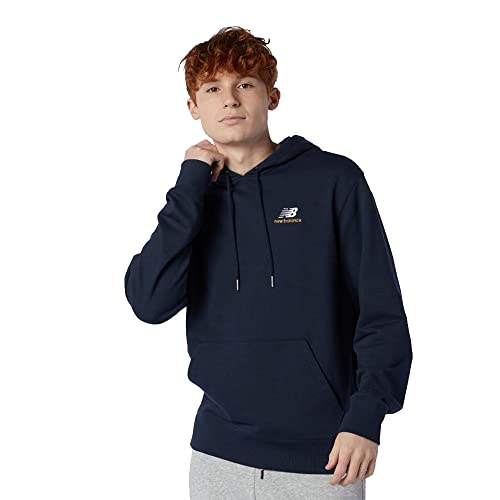 New Balance NB Embroidered Hoodie Nachtblau - XL von New Balance