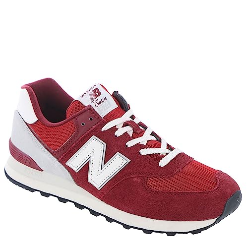 New Balance Unisex Historial 574 V2 Reisezubehör-Brieftasche, Rot/Weiß, One Size von New Balance