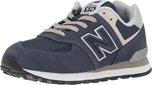 New Balance Unisex Kinder 574 Sneaker, Blau (Navy), 29 EU von New Balance