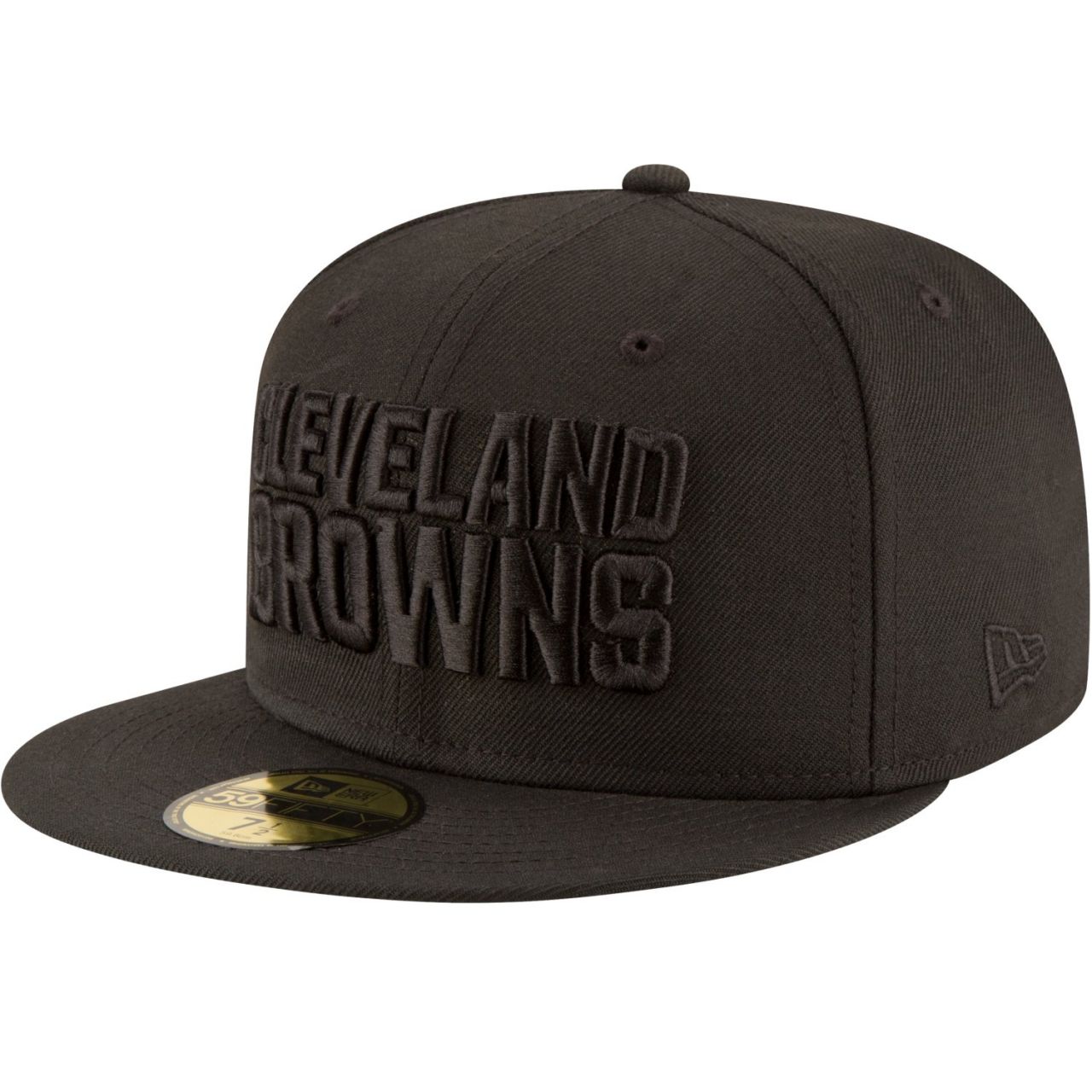 New Era 59Fifty Cap - NFL BLACK Cleveland Browns von New Era