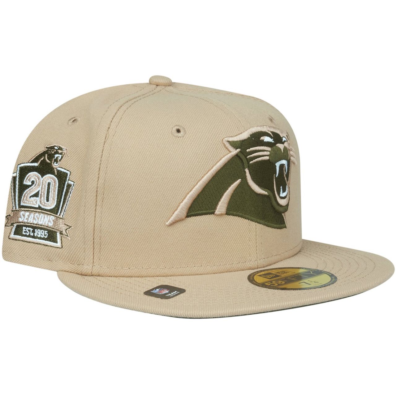 New Era 59Fifty Fitted Cap - ANNIVERSARY Carolina Panthers von New Era