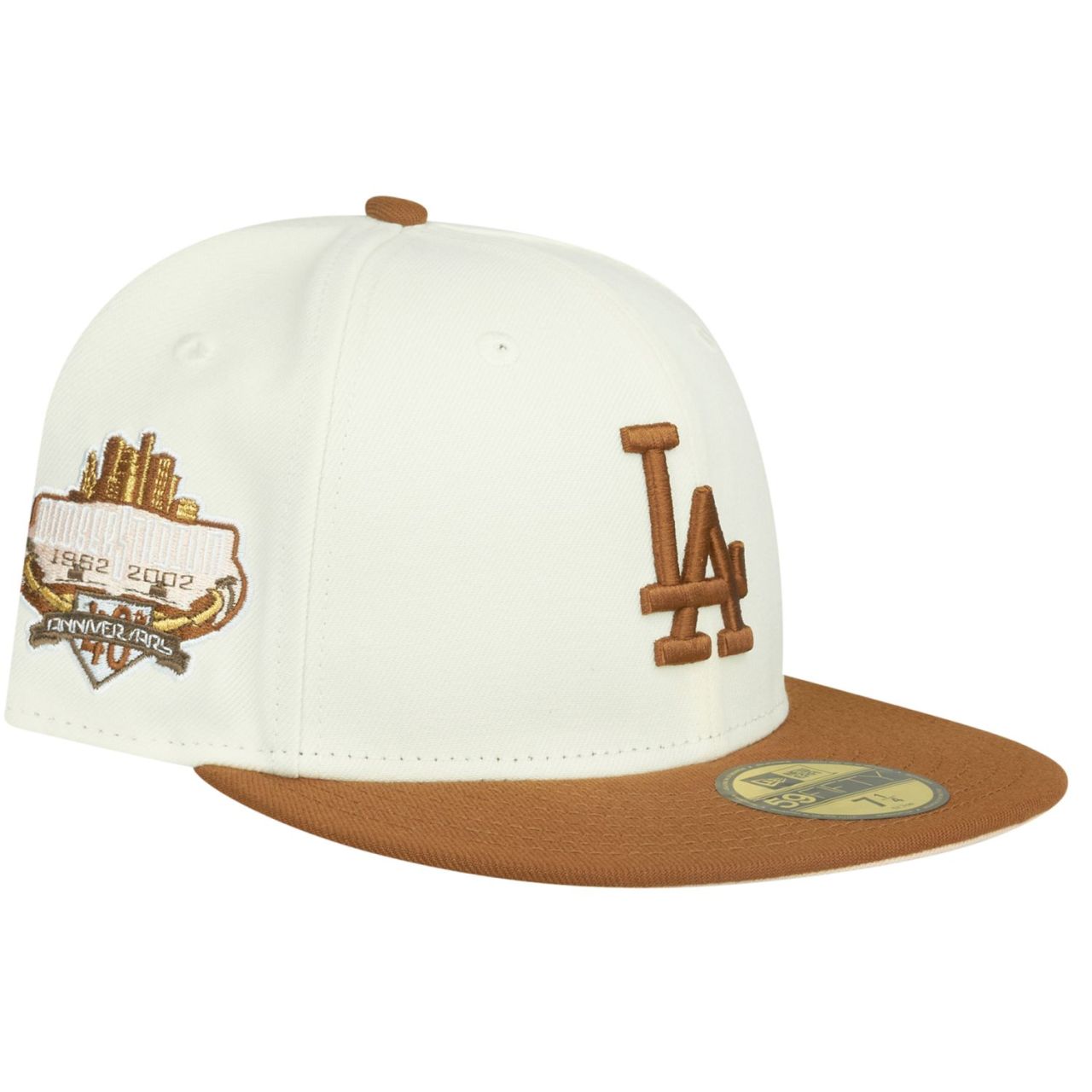 New Era 59Fifty Fitted Cap CHROME TOAST Los Angeles Dodgers von New Era