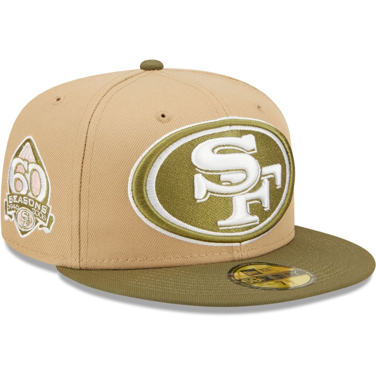 New Era 59Fifty Fitted Cap - SIDEPATCH San Francisco 49ers von New Era