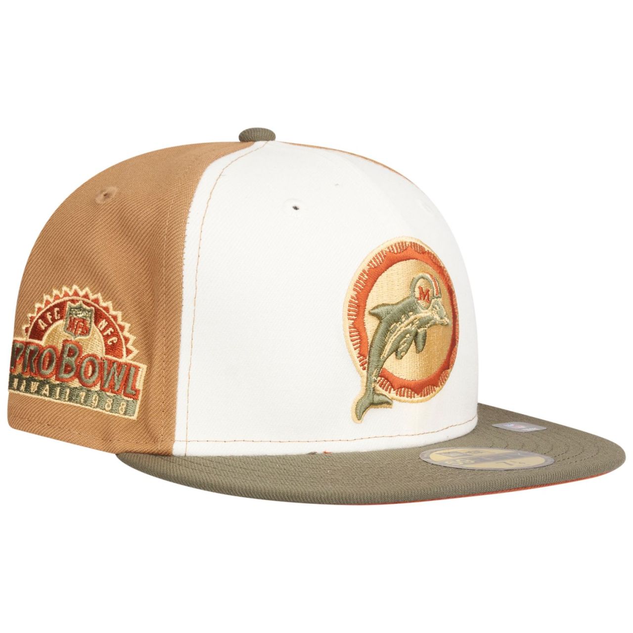 New Era 59Fifty Fitted Cap - Throwback Miami Dolphins von New Era