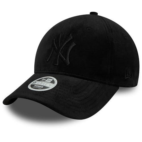 New Era 9Forty Damen Cap - Velour New York Yankees schwarz von New Era