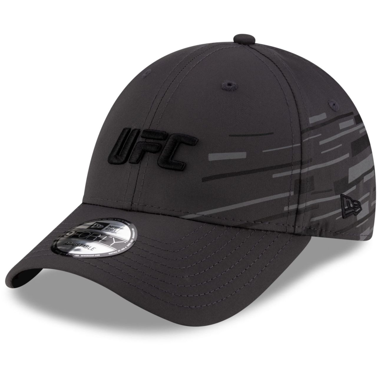 New Era 9Forty Strapback Cap - UFC MMA charcoal New Era 9Forty Strapback Cap - UFC MMA charcoal von New Era