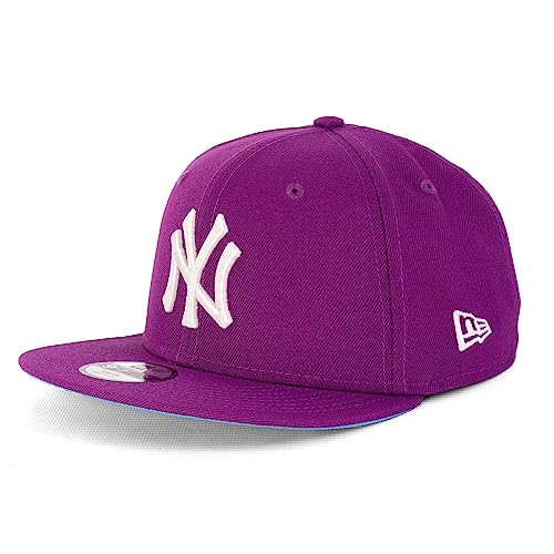 New Era Kids Caps - Kinder Kappe - Baseball Cap - 9FIFTY Snapback - NFL - MLB - NBA (New York Yankees lila), Einheitsgröße von New Era