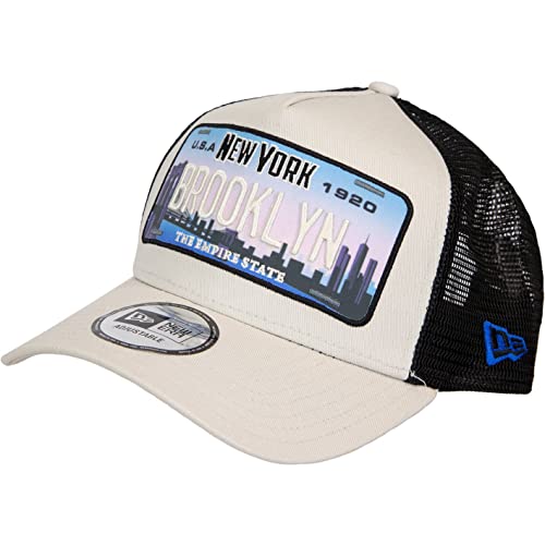 New Era License Plate Trucker Cap (one Size, Brooklyn) von New Era