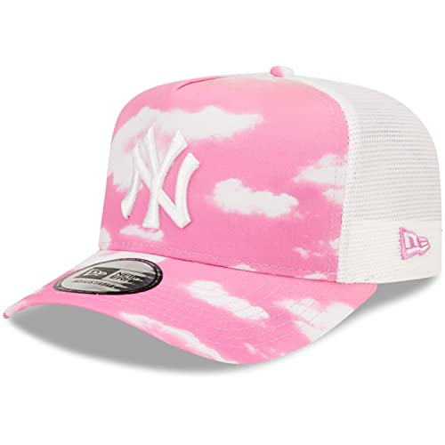 New Era - MLB New York Yankees Cloud All Over Print Trucker Snapback Cap von New Era