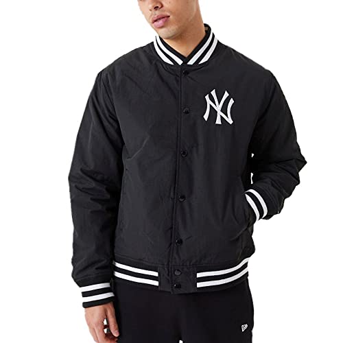 New Era - MLB New York Yankees Team Logo Bomber Jacke Farbe Schwarz, Größe 4XL von New Era