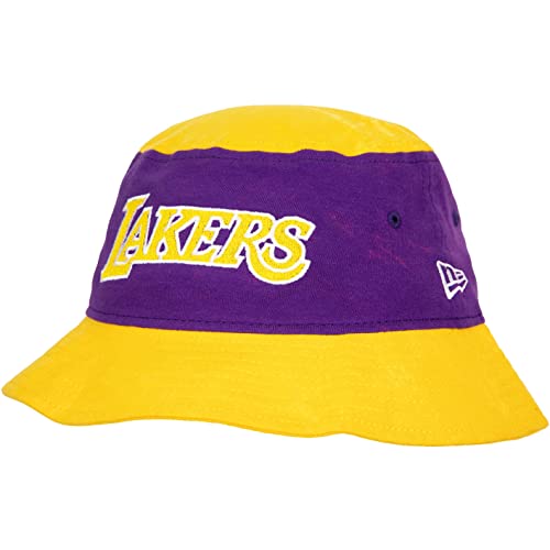 New Era NBA Los Angeles Laker Washed Bucket Hat Fischerhut (M, Multi) von New Era