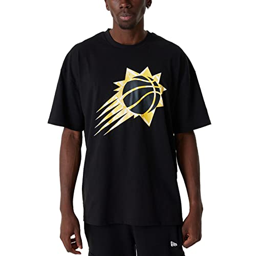 New Era - NBA Phoenix Suns Infill Logo T-Shirt Farbe Schwarz, Größe L von New Era