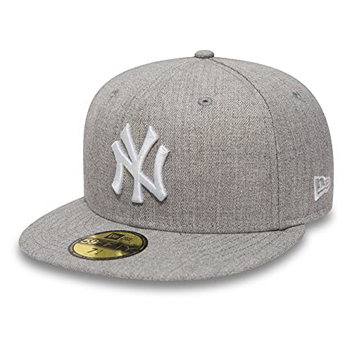 New Era New York Yankees MLB Gray 59Fifty Basecap - 6 7/8-55cm (S) von New Era