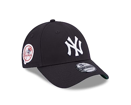 New Era New York Yankees MLB Team Side Patch Navy 9Forty Adjustable Cap - One-Size von New Era